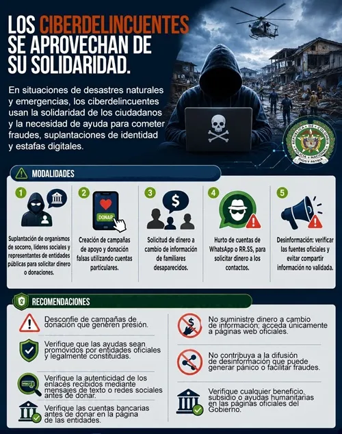Recomendaciones para evitar estafas virtuales